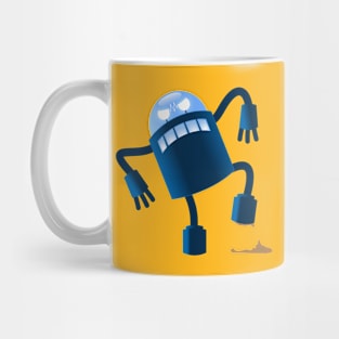 Robot stepped in shit Mug